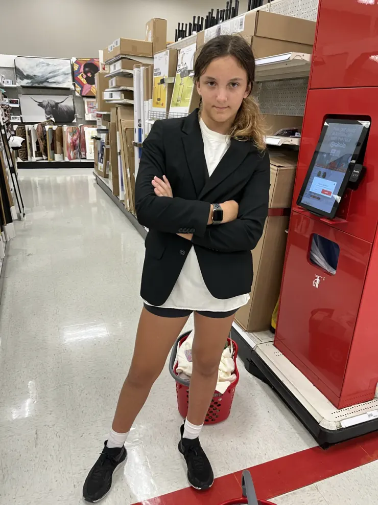 Ruby in a blazer