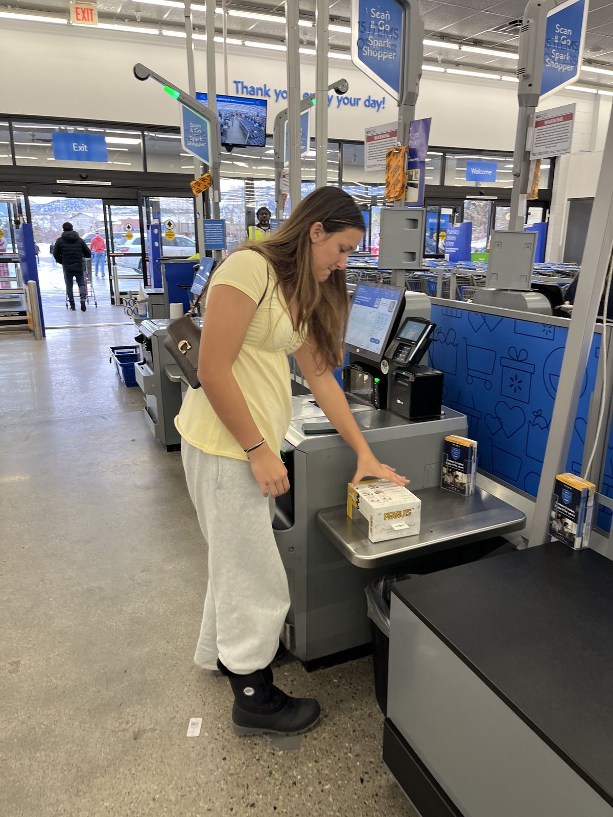 Ruby at a self-checkout